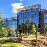 Engineered Biosystems Building. Completed: 2015. Architects: Lake Flato/Cooper Carry. Builder: McCarthy. Size: 218,000 sf. Photo from Lake Flato.