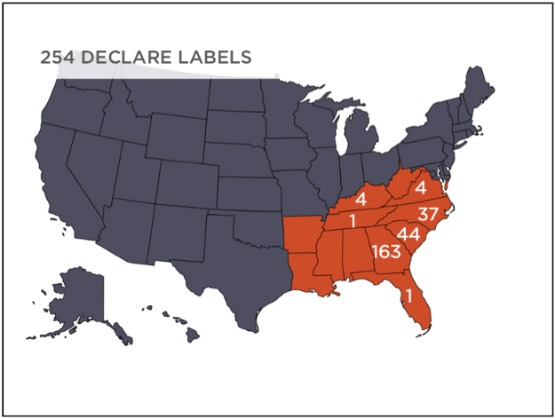 Declare, Southeast, Declare Label